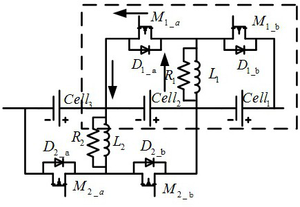 Soc battery pack balance control method