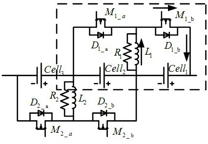 Soc battery pack balance control method