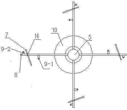 Wind and photovoltaic complementary power generation system