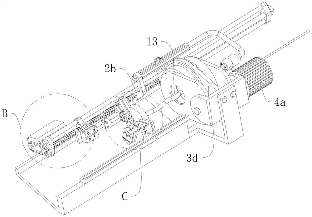 A wave shaft automatic grinding equipment