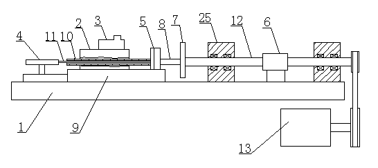 Flexible loading system of friction and wear testing machine