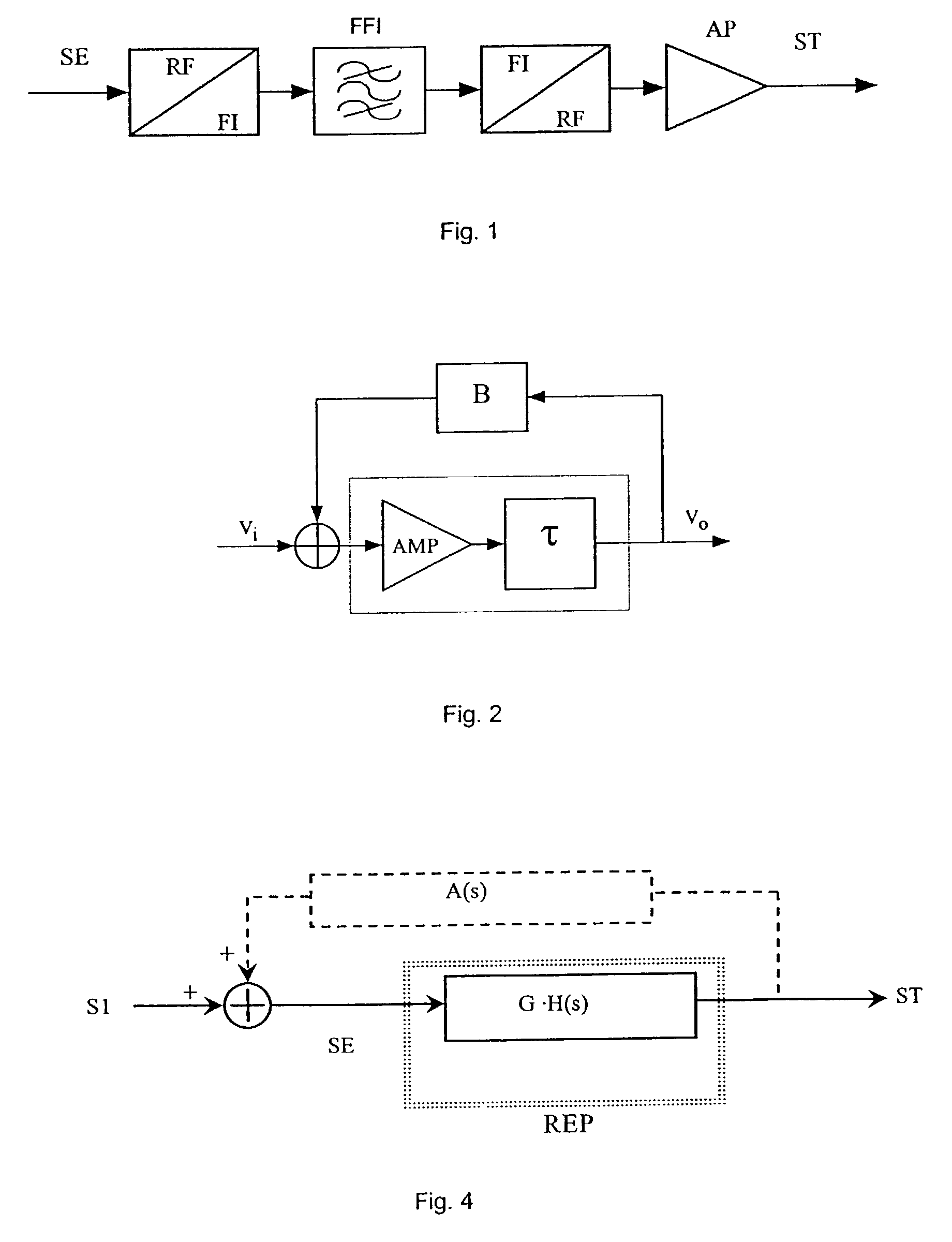 Process for re-transmitting single frequency signals and a single frequency signal repeater