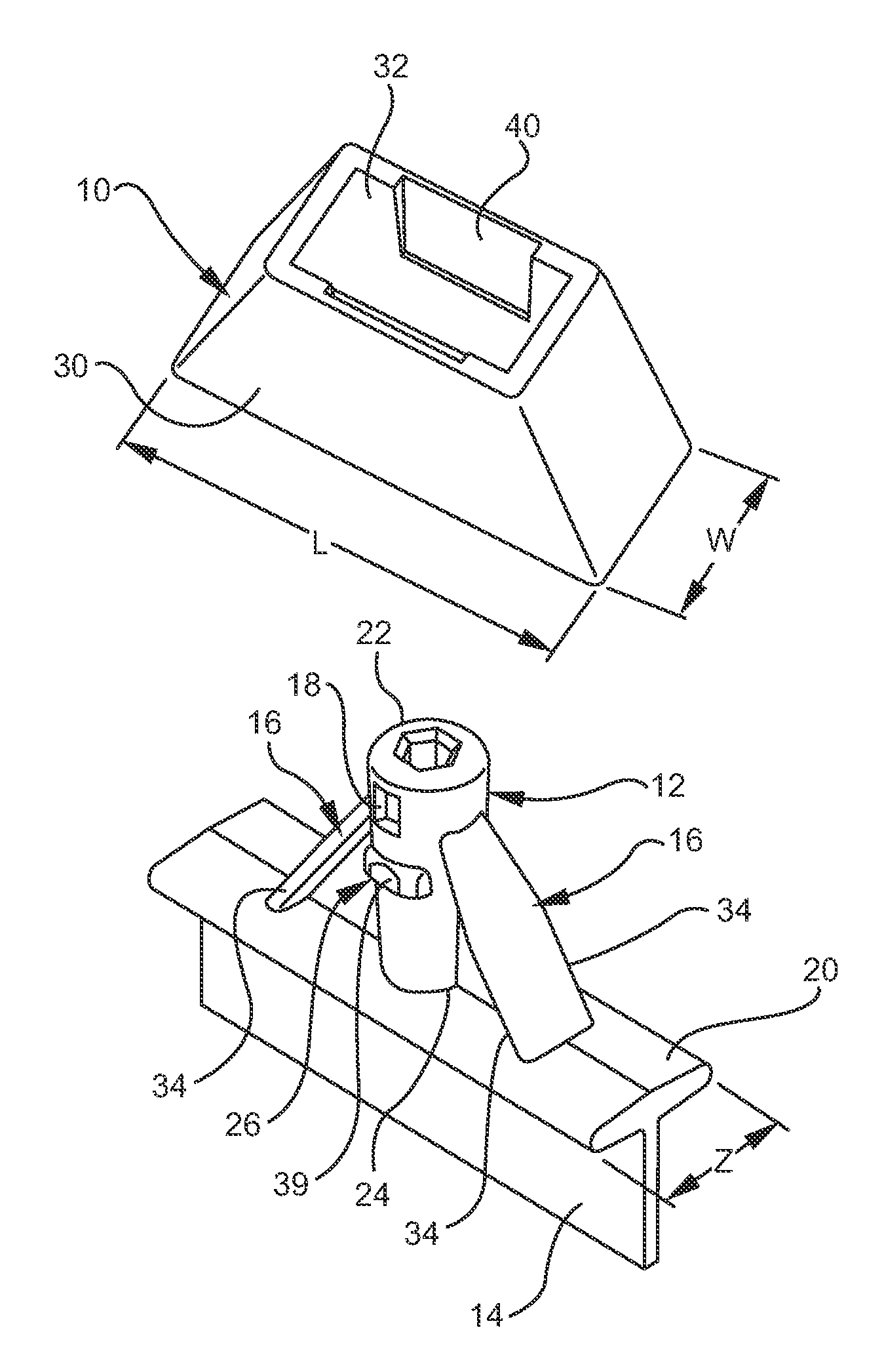 Crown sizer for metal hook hanger