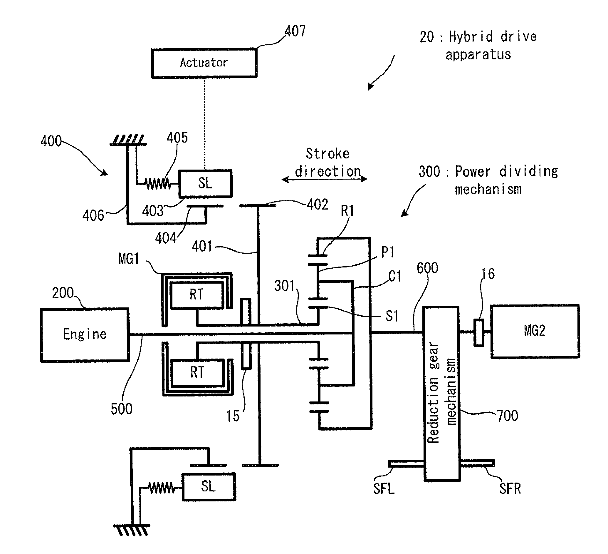 Rotary meshing engagement apparatus