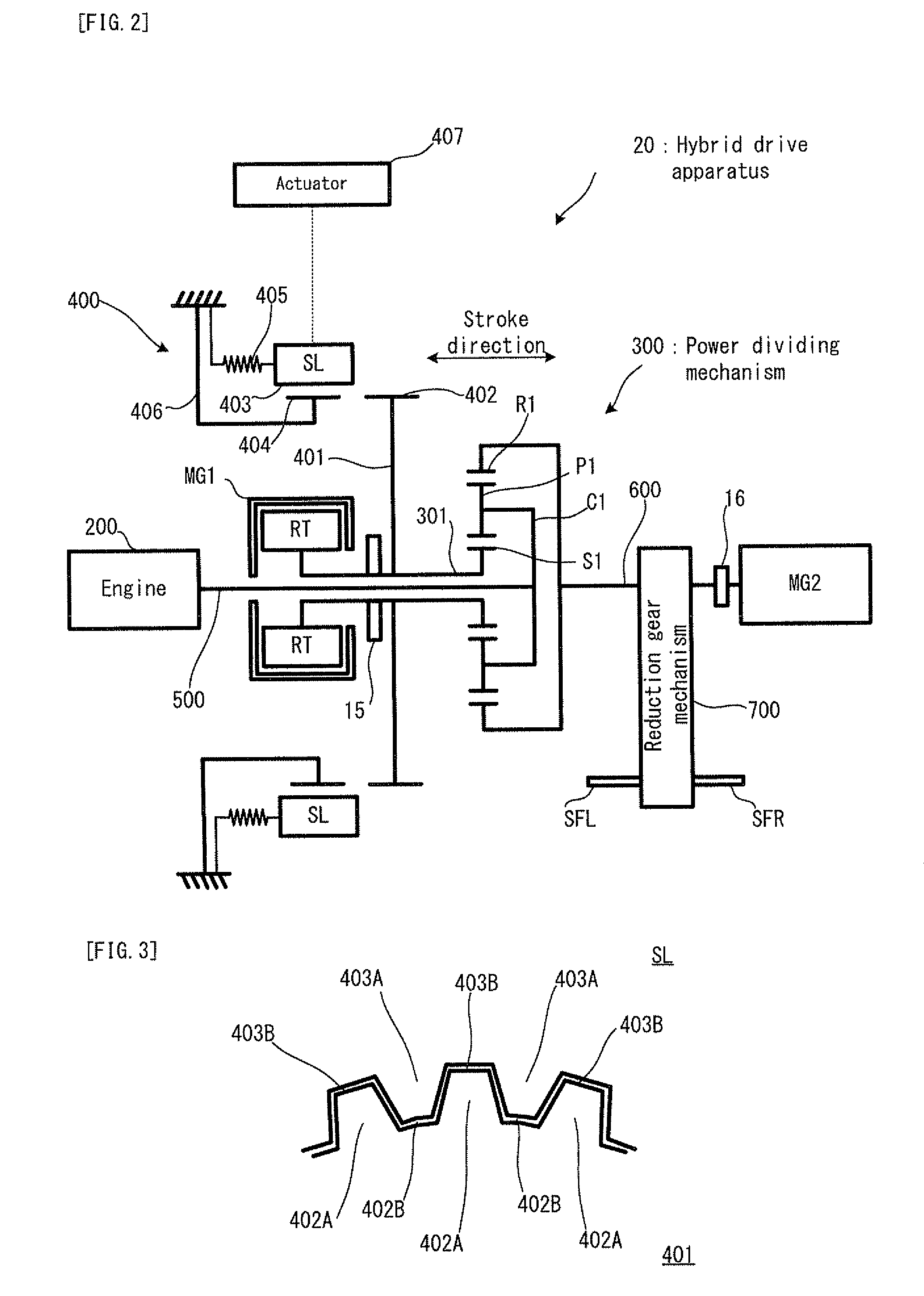 Rotary meshing engagement apparatus