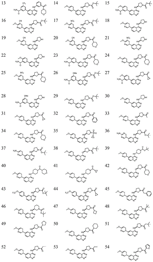 6-aryl substituted quinoline compounds and applications thereof