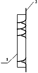 Downhole optical fiber distributed flow monitoring system