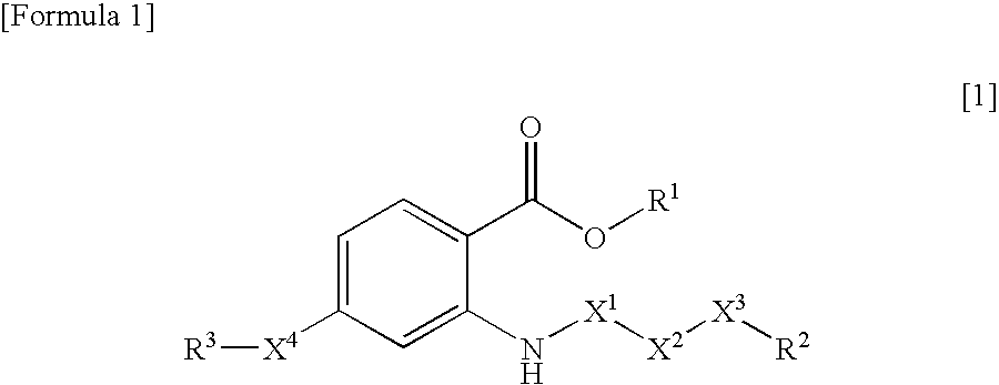Novel anthranilic acid derivative or salt thereof
