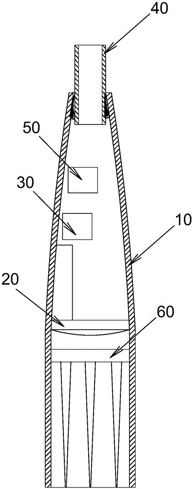 Embroidered tattoo control method and device for powdery misty eyebrow