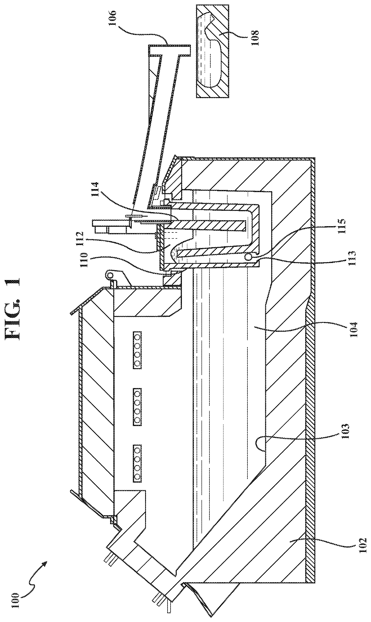 Die casting furnace system with ultrasonic unit for improved molten metal quality