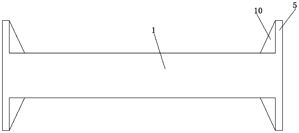 A lightweight anti-deformation automobile beam