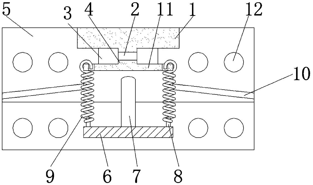 A lightweight anti-deformation automobile beam