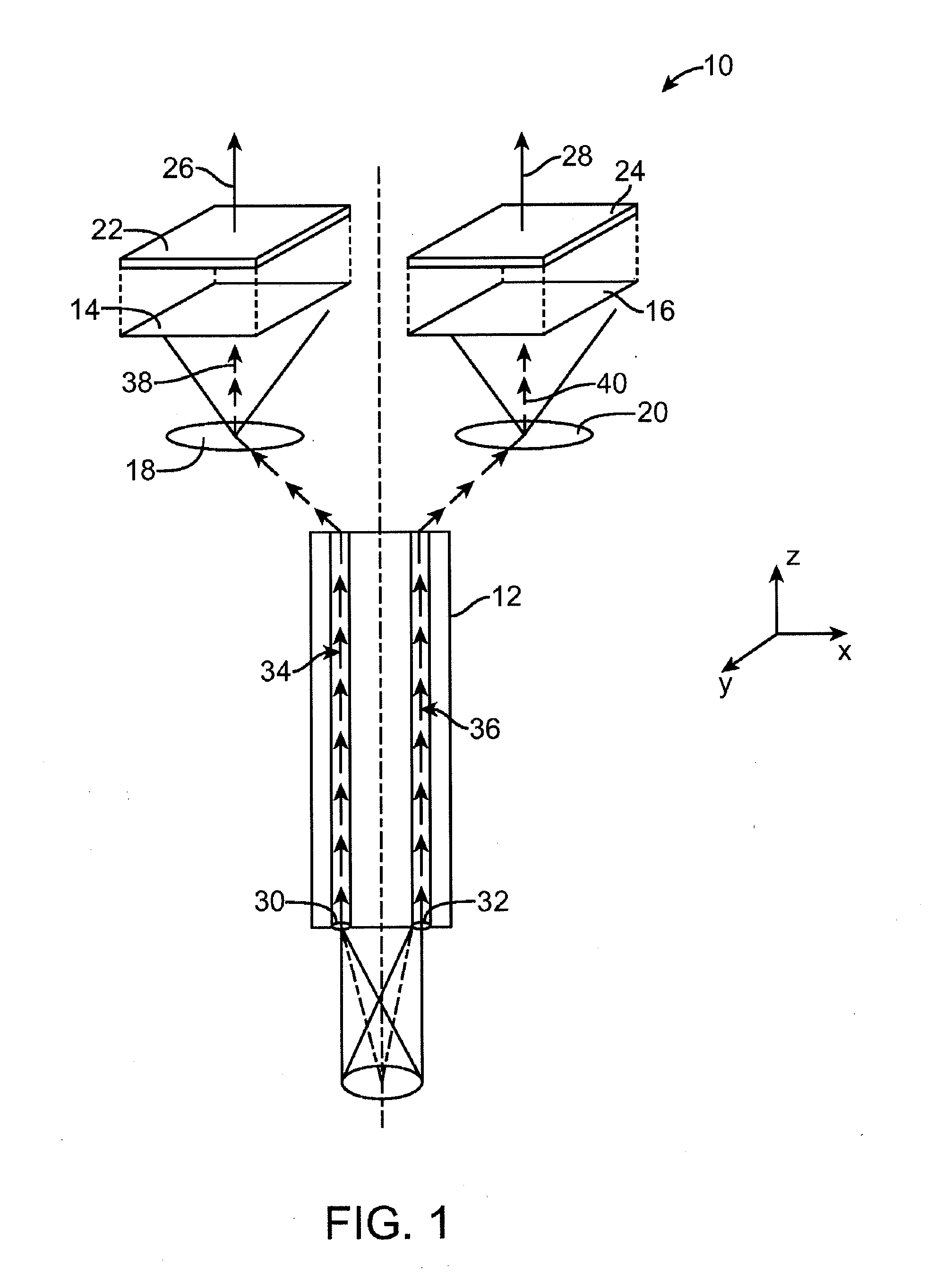 Three-dimensional target devices, assemblies and methods for calibrating an endoscopic camera