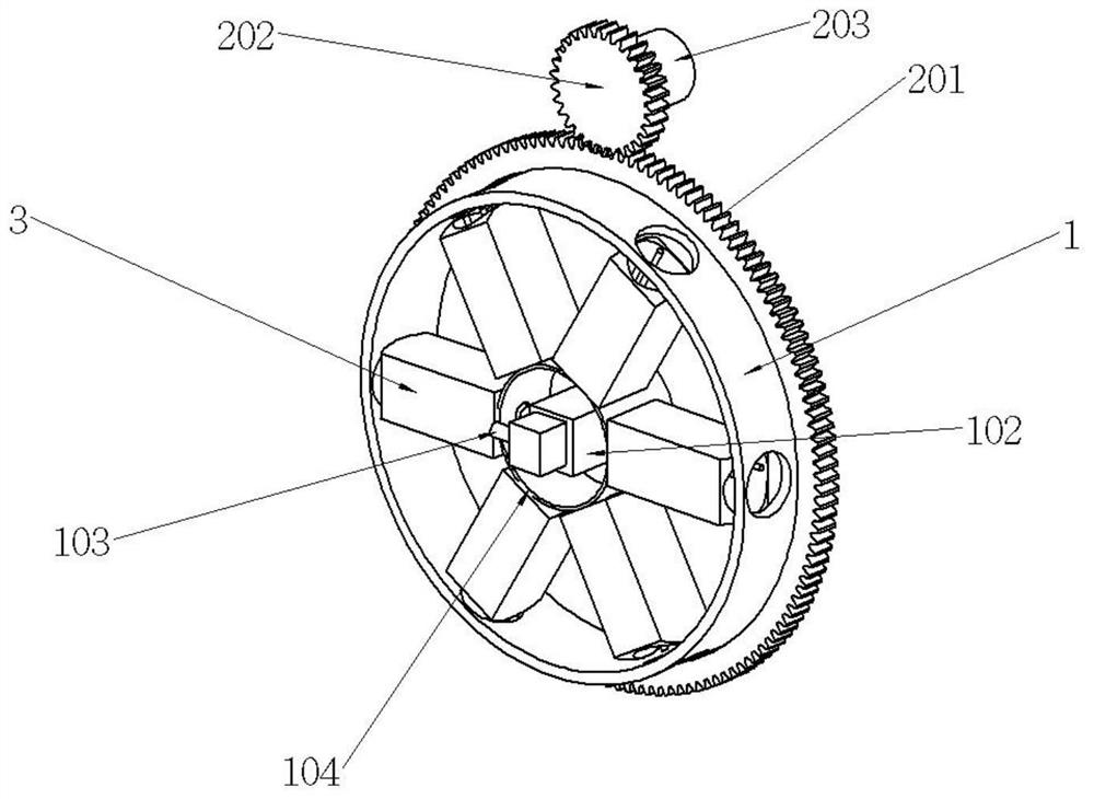 Mechanical device for quickly replacing multiple pipe jacking machine tool bits