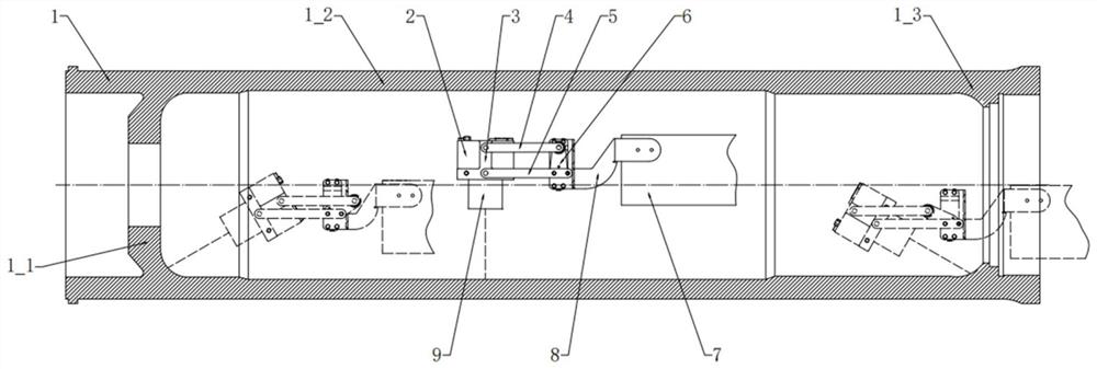 Solid rocket engine inner cavity surface image acquisition device and method