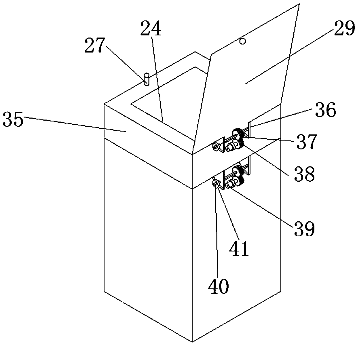 Garbage can adopting hidden-type ultraviolet sterilizing devices