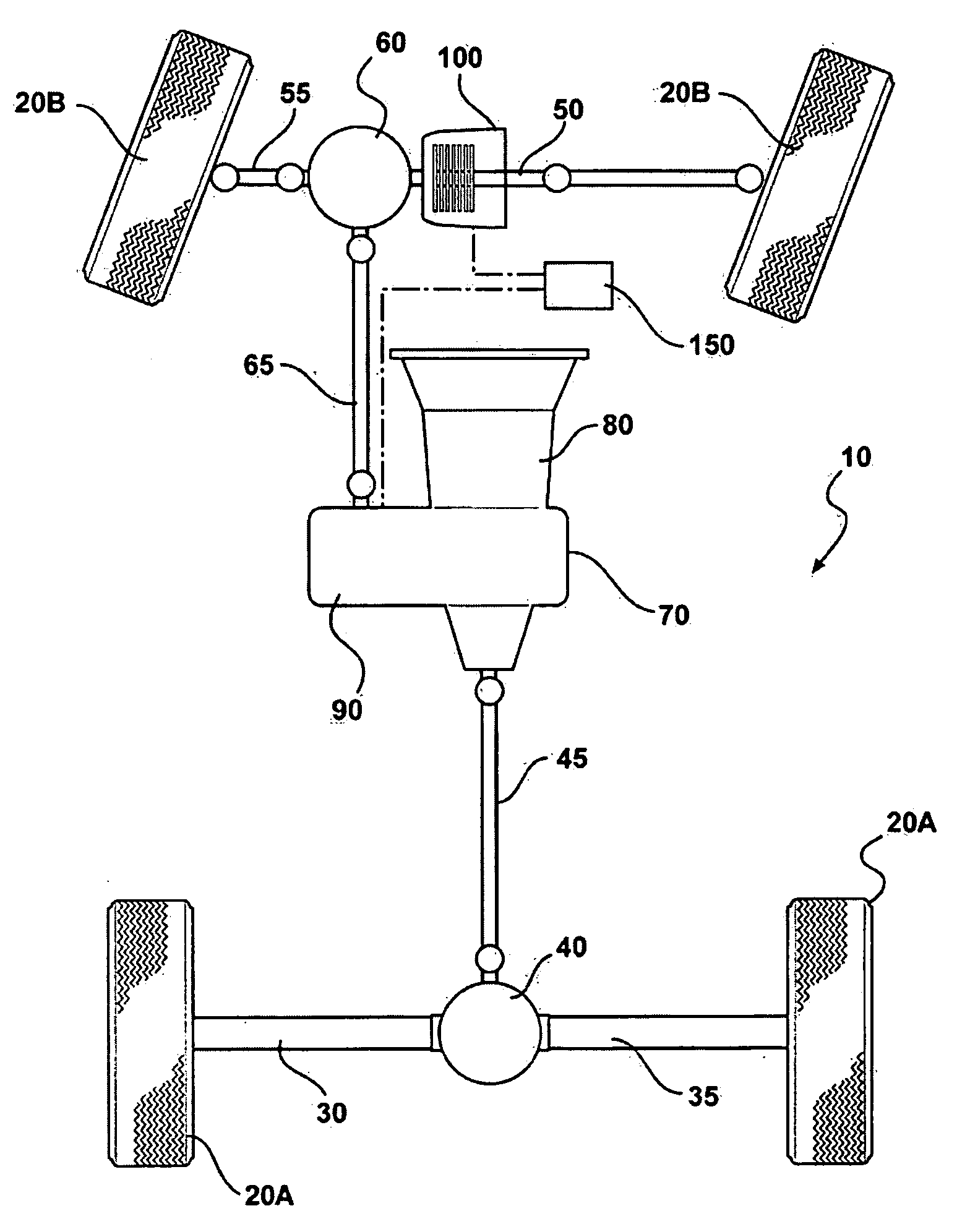 Secondary drive axle disconnect for a motor vehicle