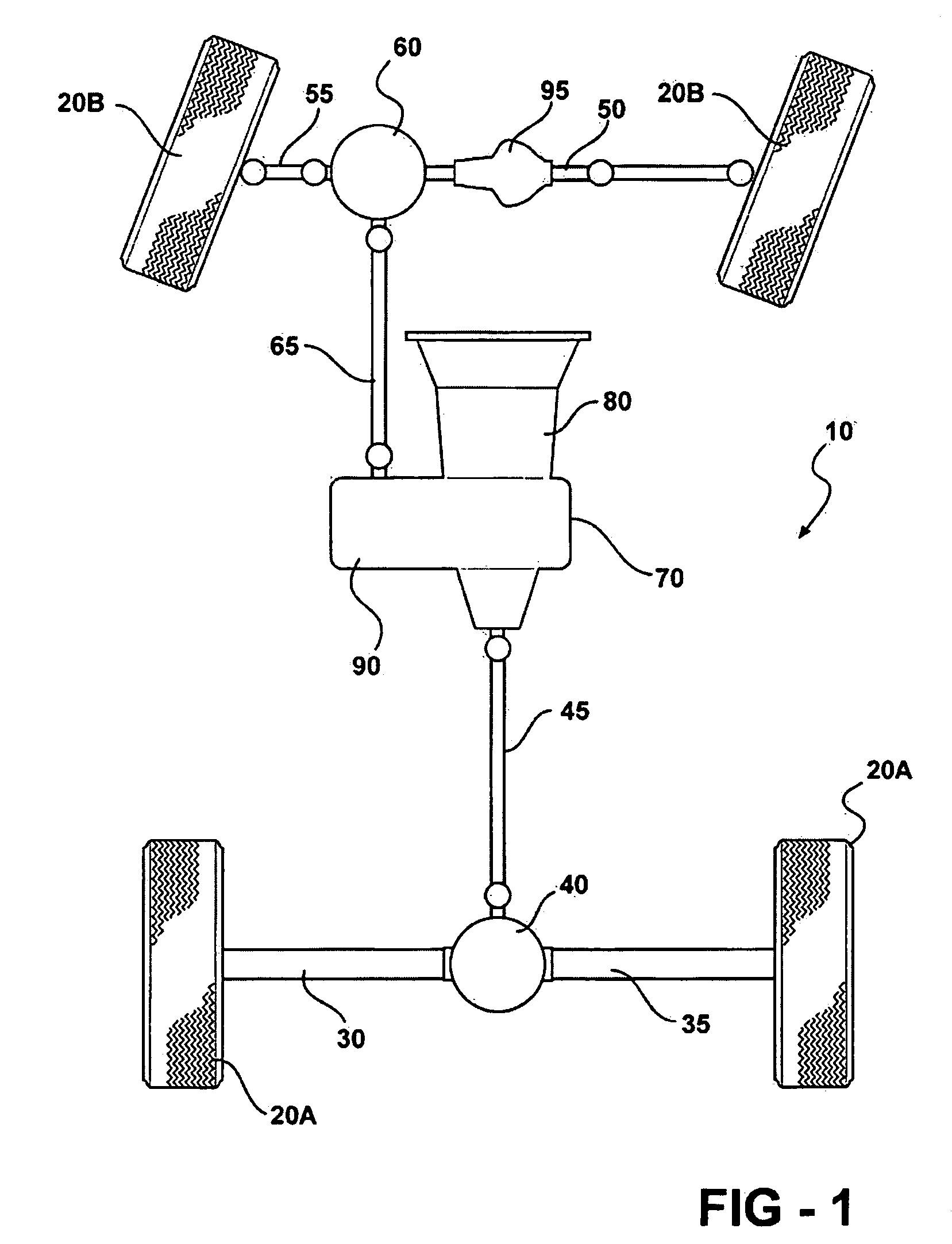 Secondary drive axle disconnect for a motor vehicle