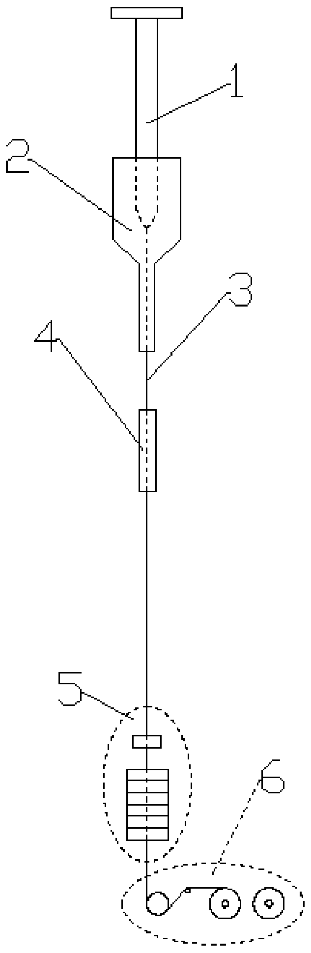 A kind of manufacturing method and manufacturing equipment of low-loss optical fiber