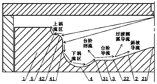 Low-heat-loss diesel engine combustor structure