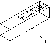 Composite phosphate aluminate binder with good endurance quality and bonding method thereof