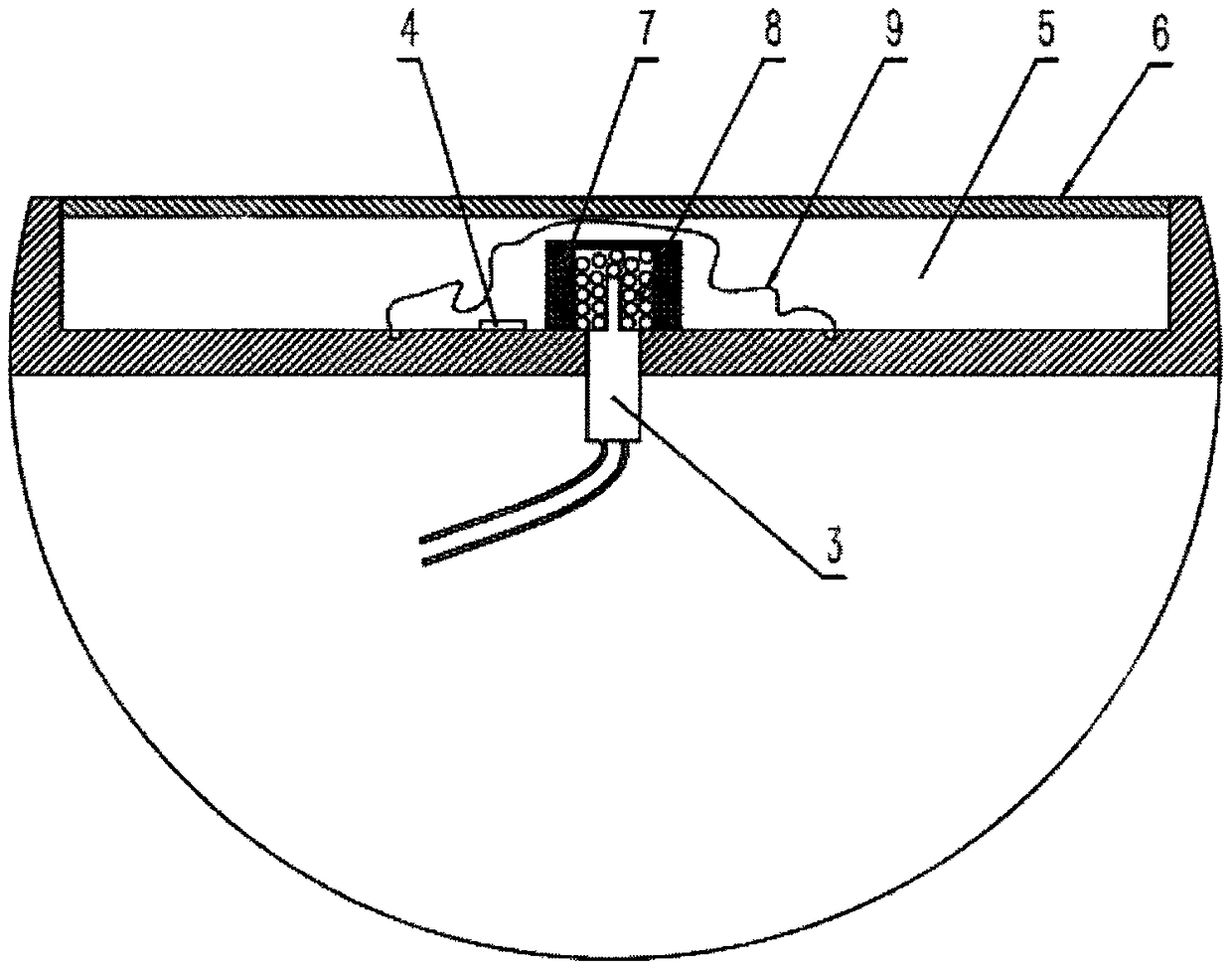 Automatic floating device and control method for underwater robot