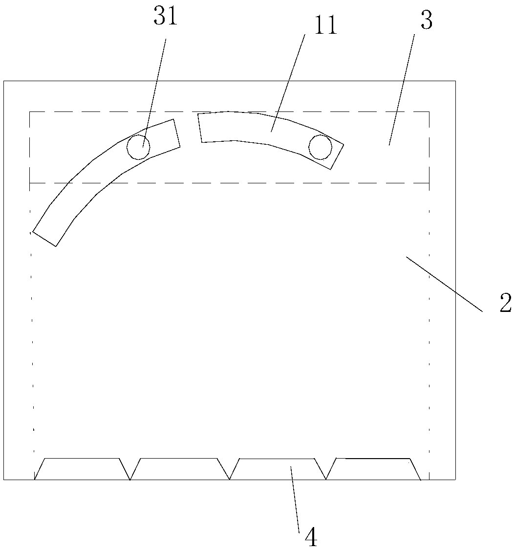 Visual angle and position joint debugging mechanism for code keyboard peep-proof cover