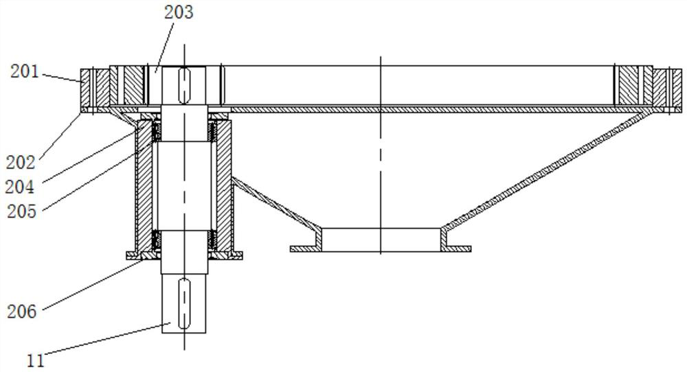 Multi-rod mixing device and method for viscous materials