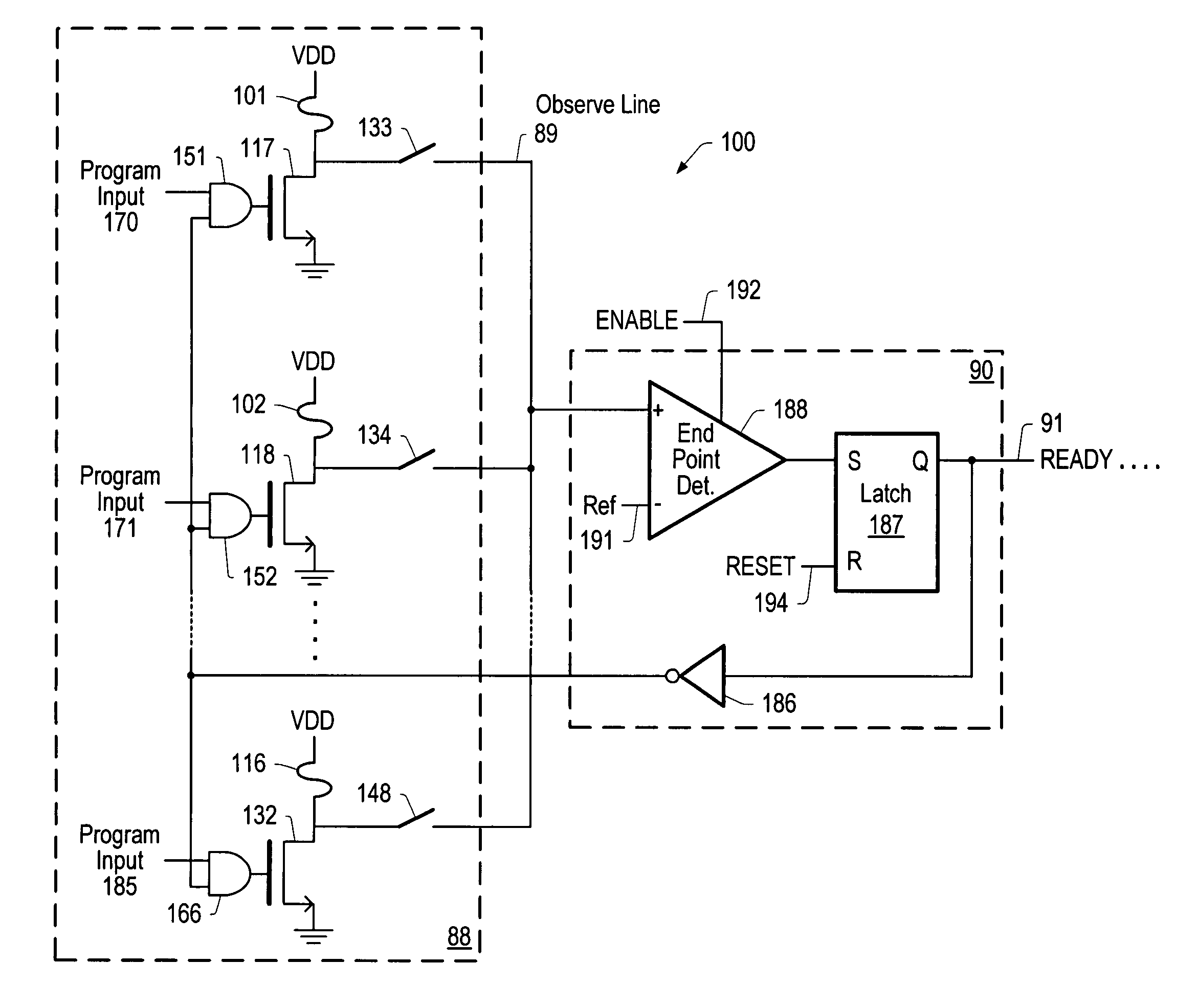 Method and circuit for fuse programming and endpoint detection