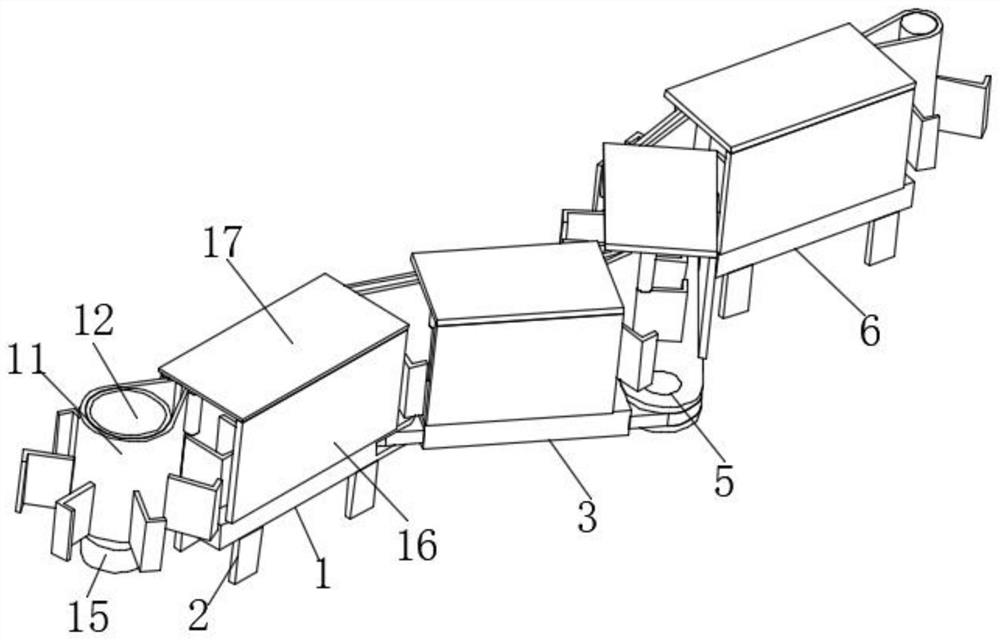 A Serpentine Conveyor Suitable for Narrow Environment