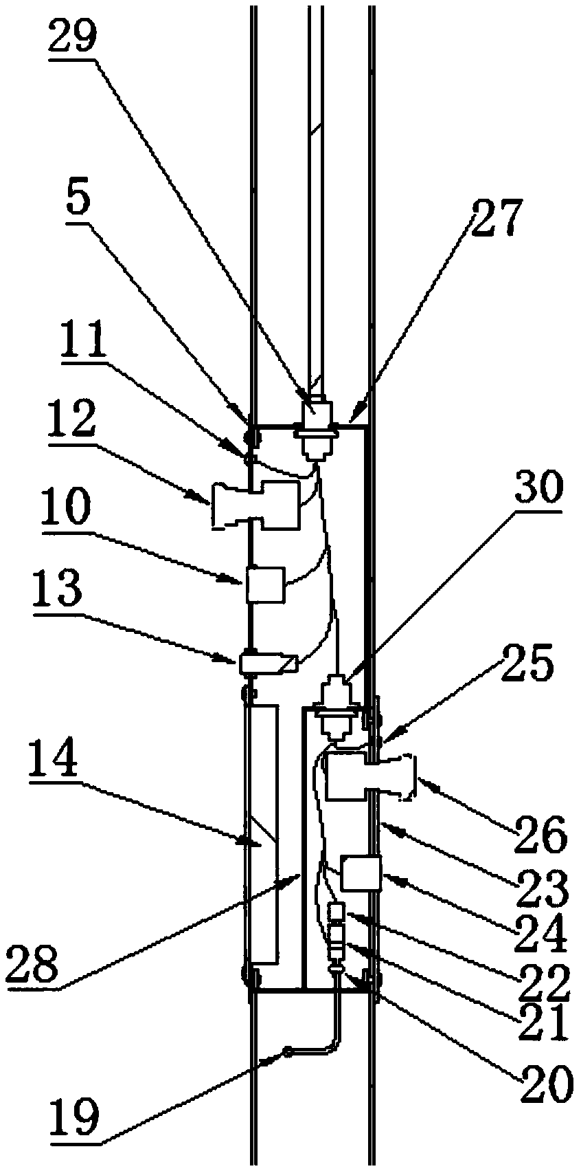 Dual-airbag inflatable air tight door and air tightness self-checking method