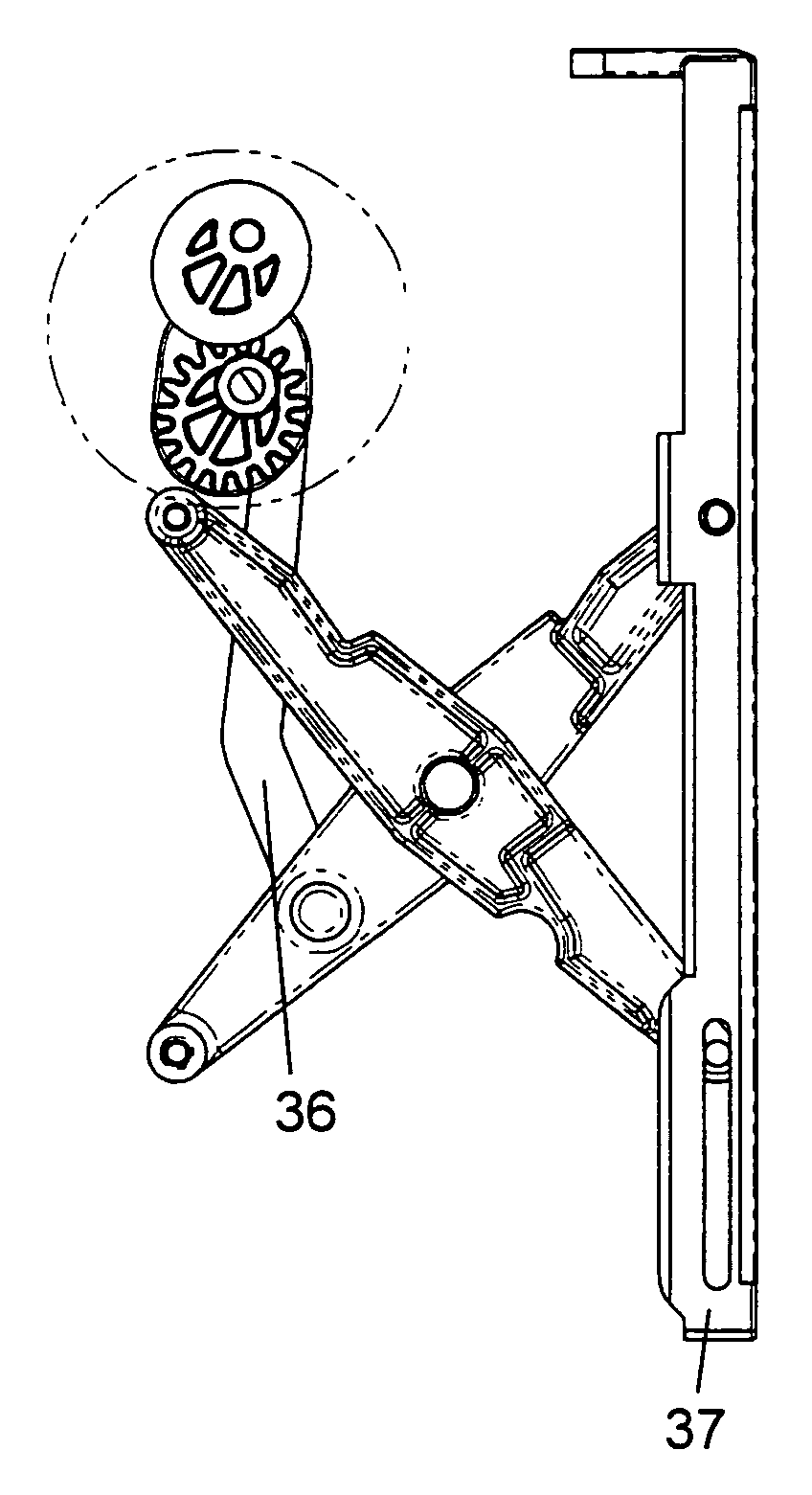 Stacker mechanisms and cassettes for banknotes and the like