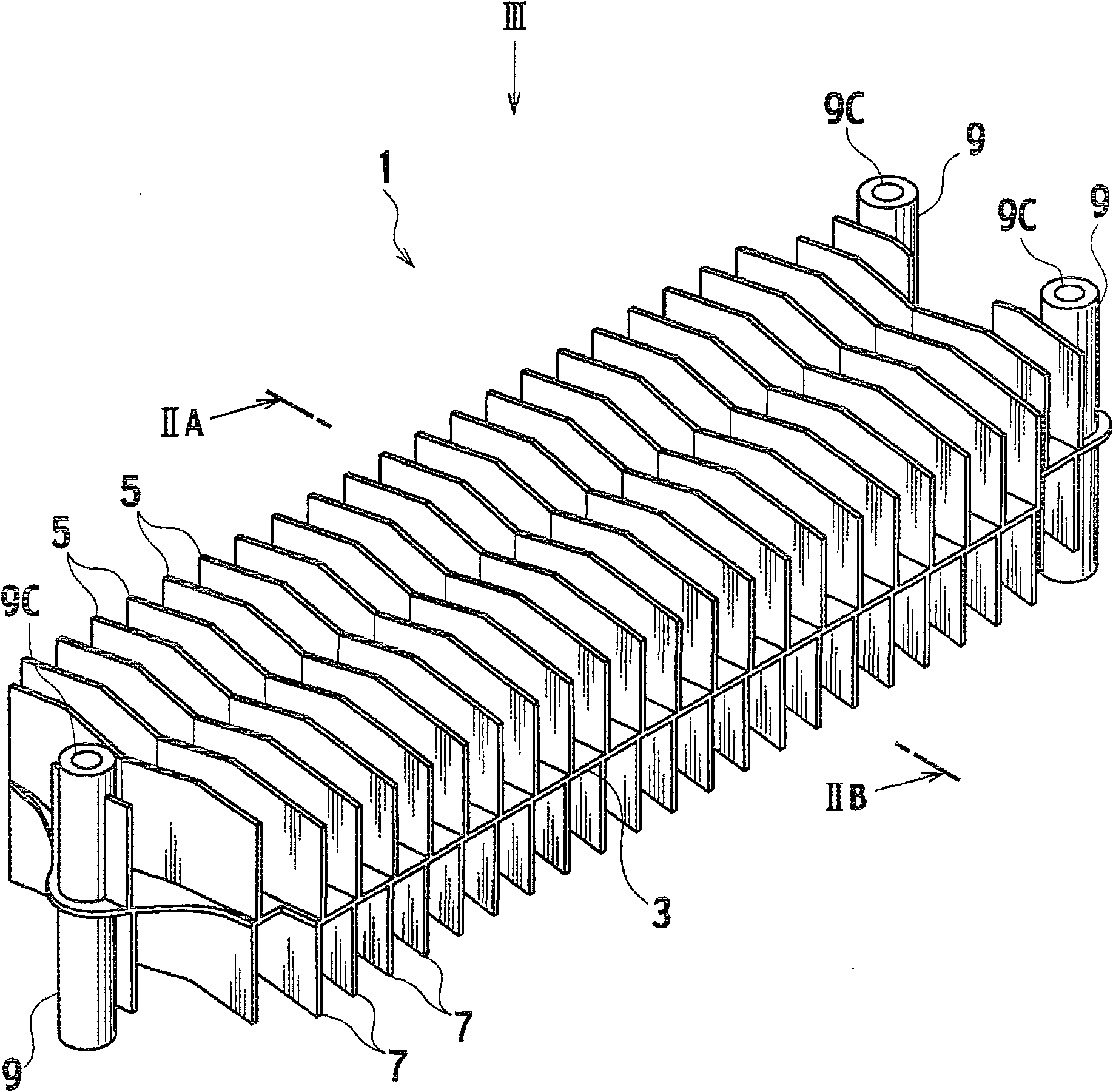 Electrode and electric dirt collector