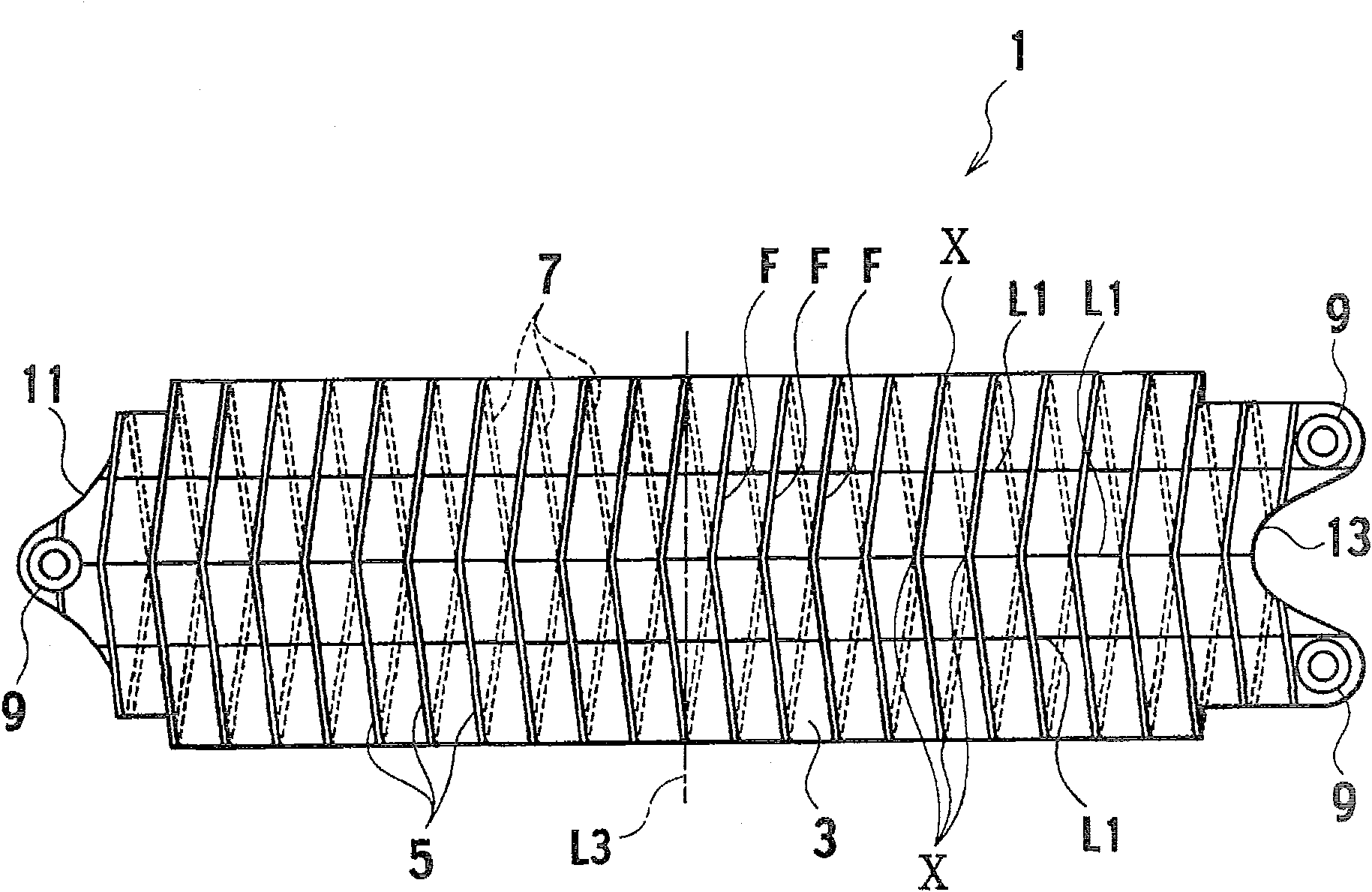 Electrode and electric dirt collector