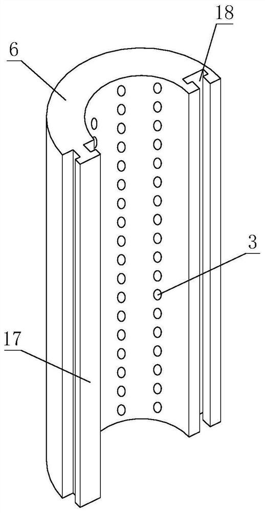 Integrated lossless sampling device for rhizosphere information