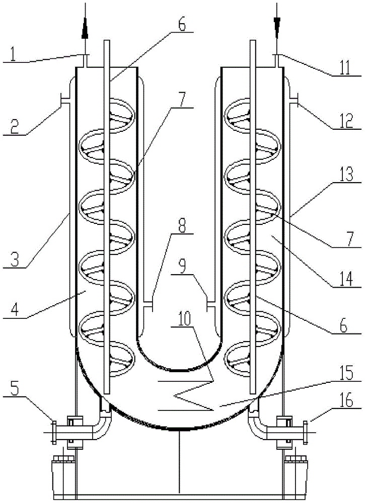 Multi-point reciprocating continuous crystallizer