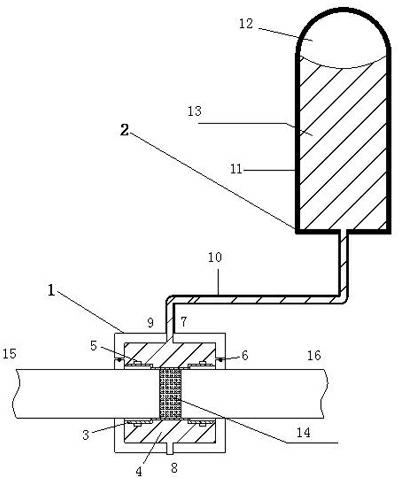 Hopkinson bar active pressure confining device for stabilizing pressure