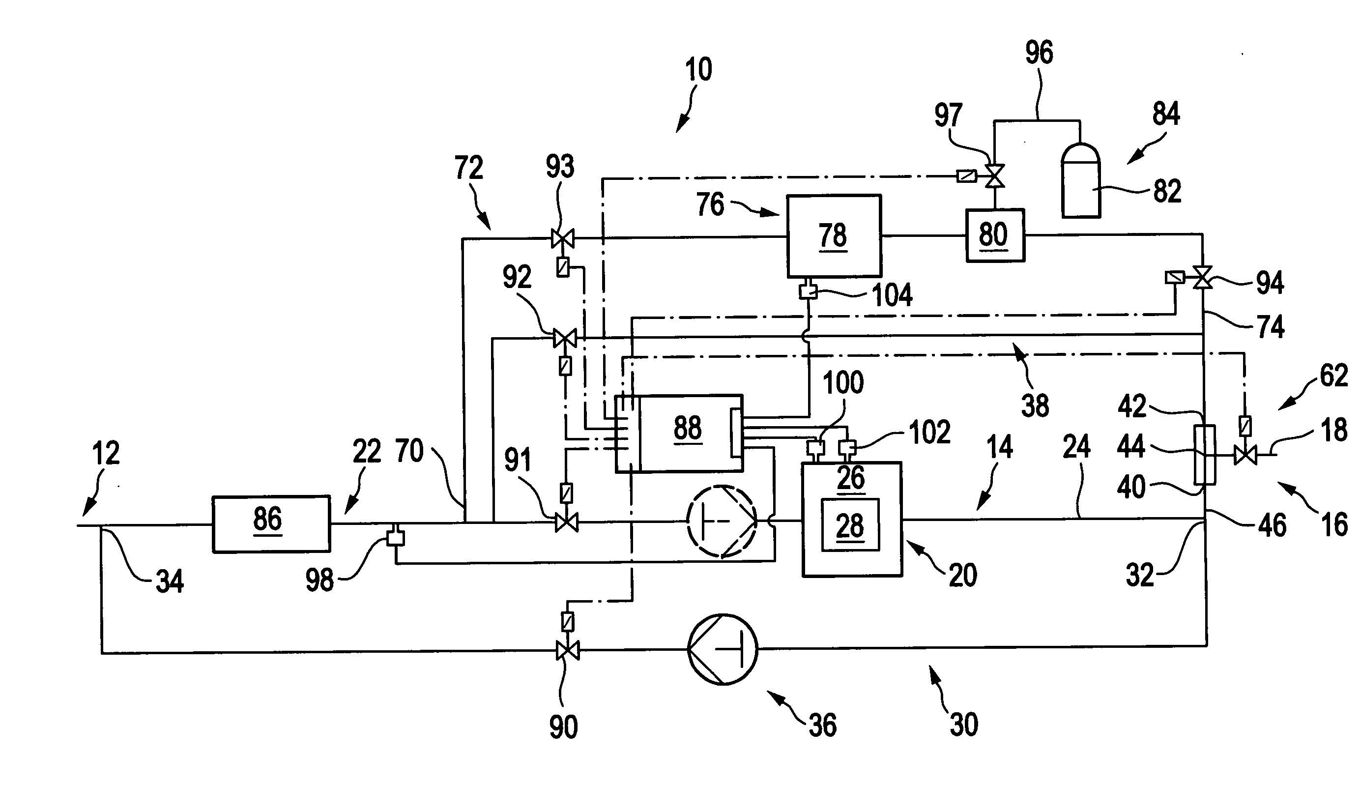 Water-dispensing appliance and drinks-dispensing arrangement with a water-dispensing appliance