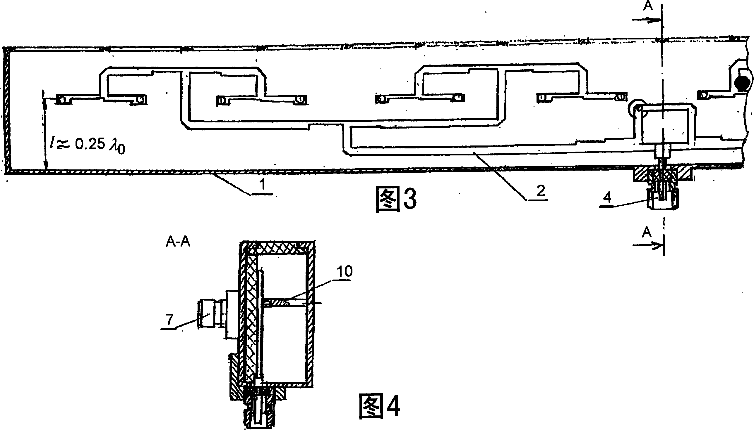 Linear high frequency antenna