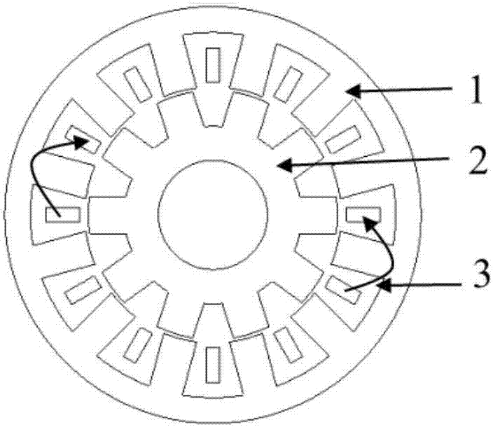 Motor driver and stator direct current excitation motor system