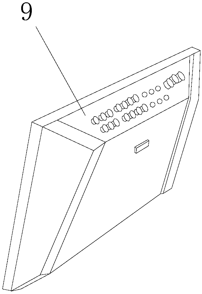 Machine for detecting electronic anti-counterfeit label of alcohol