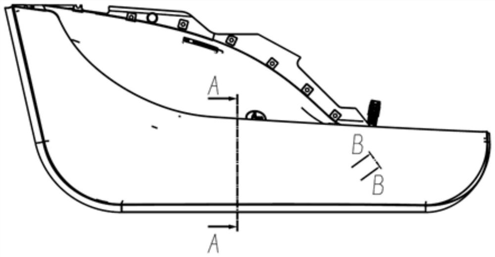 Automobile door trim panel atmosphere lamp and application thereof