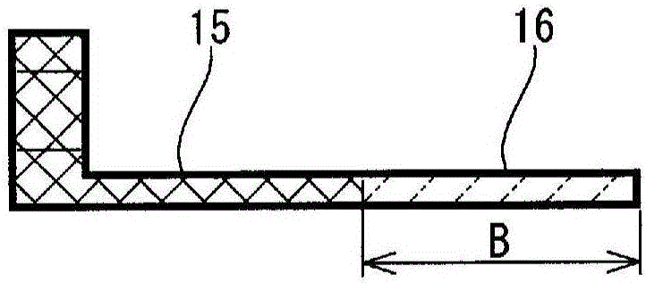 Terminal and aluminum wire connection structure of terminal