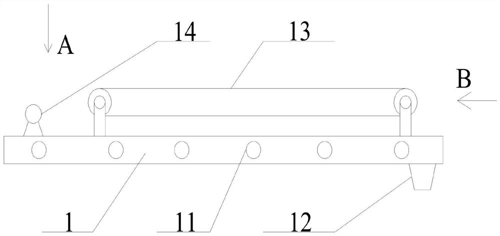 Wagon balance translation type automatic coal loading device