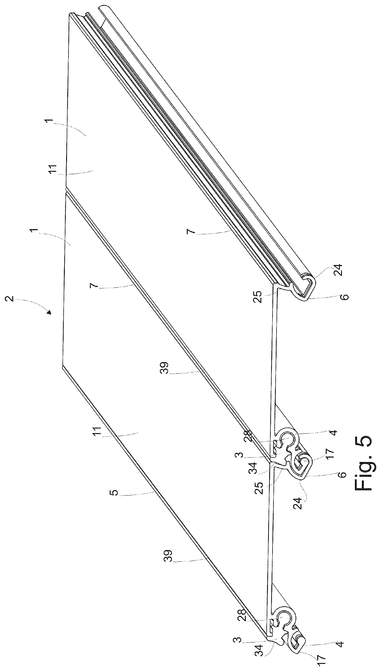 Slat connecting system for a roll-up truck bed cover
