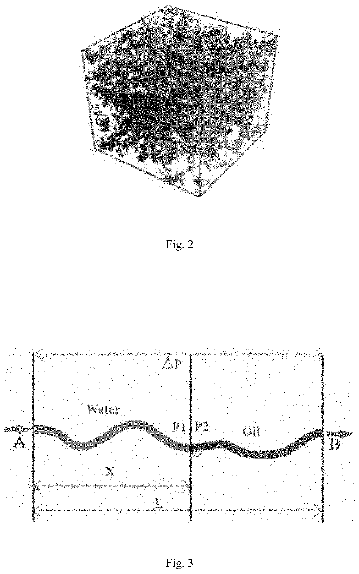 Digital imaging technology-based method for calculating relative permeability of tight core