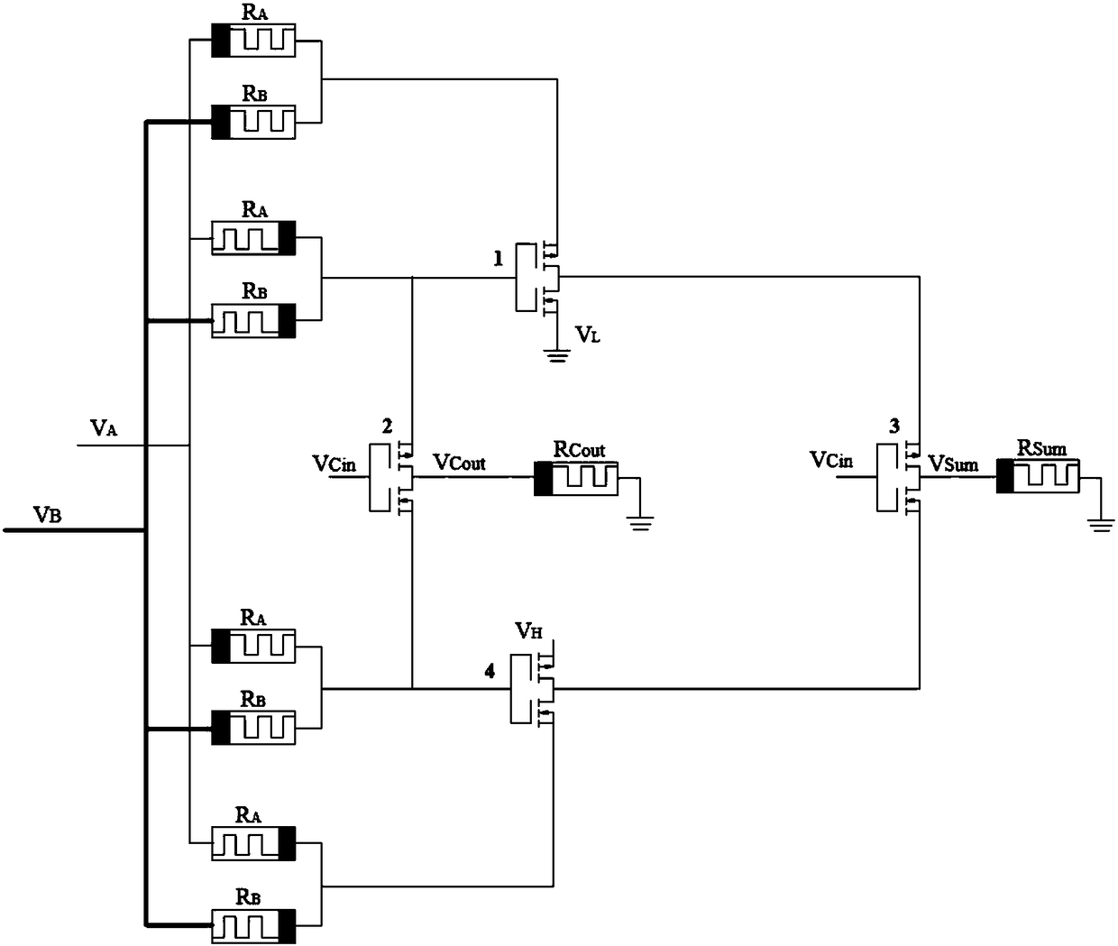 Full-addition circuit composed of CMOS inverters and memristors