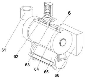 A water circulation treatment device for platform construction