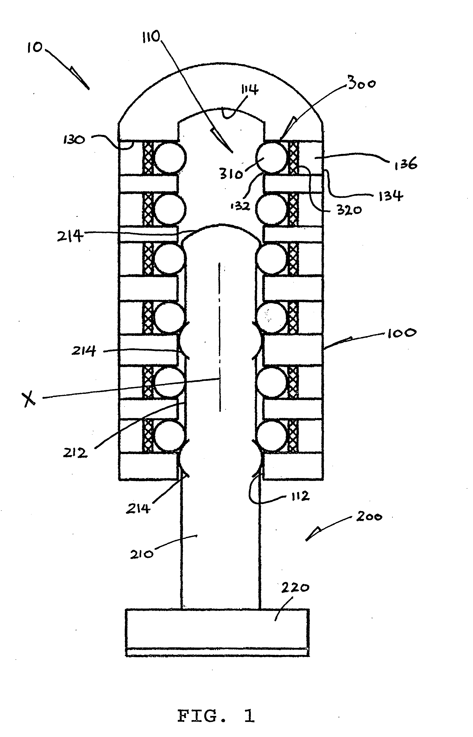 Impact absorber for vehicle