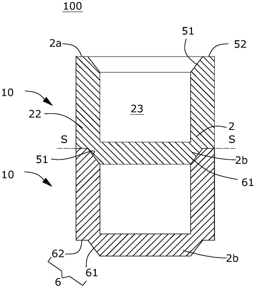 Stackable boxes and boxes